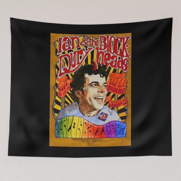 Item preview, Ian Dury At The Avalon Painting designed and sold by MarcosPinto1823.