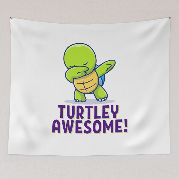 Item preview, Turtley Awesome - Cute Dabbing Turtle designed and sold by TrippyHistory.
