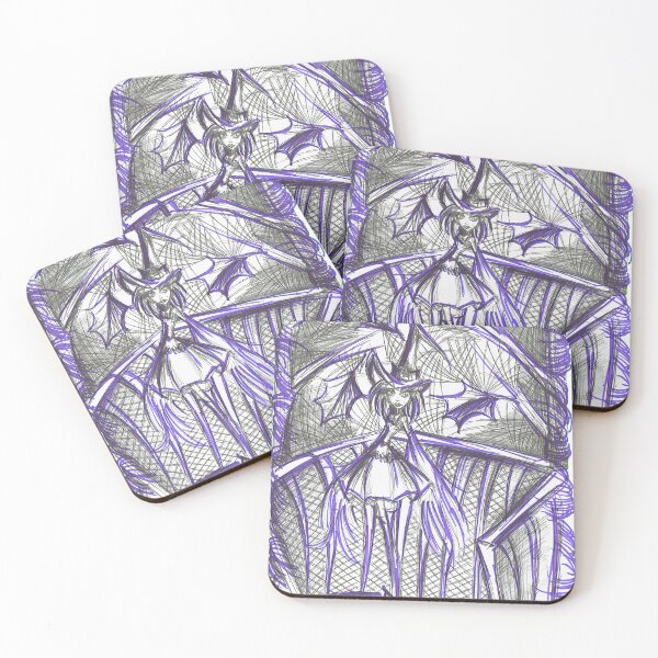 Item preview, Purple Witch Doodle designed and sold by Korroby.