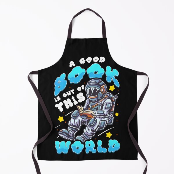 Item preview, A good book is out of this world astronaut reading designed and sold by Click-Like.