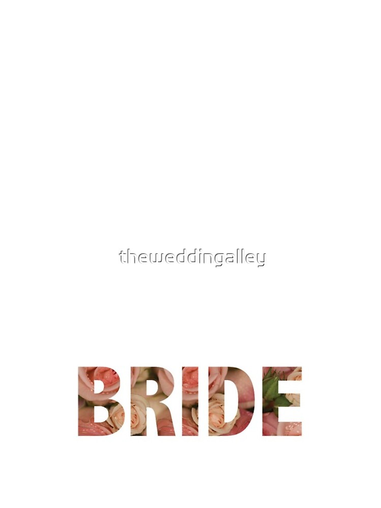 Rosey Bride by theweddingalley
