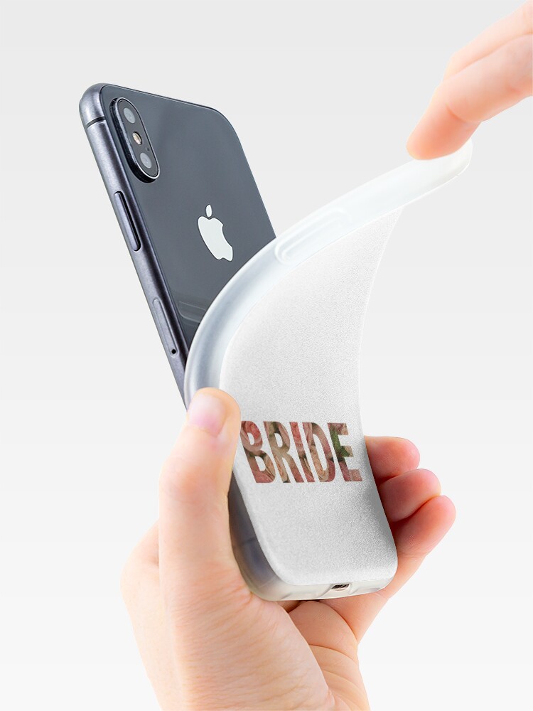 Alternate view of Rosey Bride iPhone Case & Cover