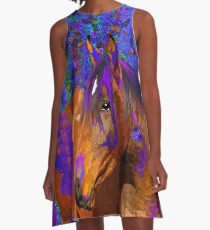 HORSE A-Line Dress