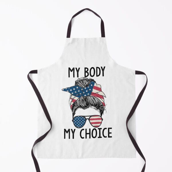 Item preview, My Body My Choice Pro Choice Messy Bun US Flag Feminist designed and sold by zorinaabzs143.