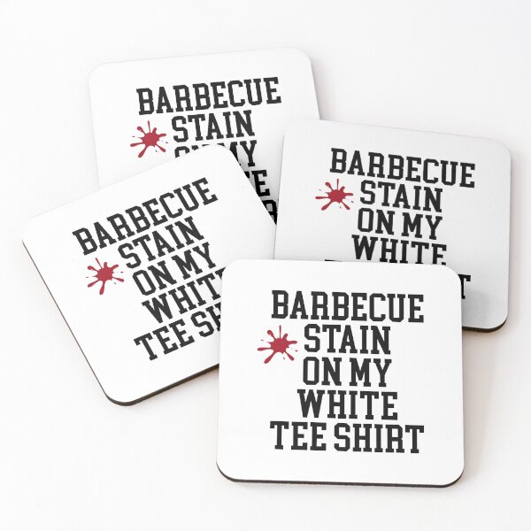 Item preview, Barbecue Stain On My White Tee Shirt Funny designed and sold by caintati.