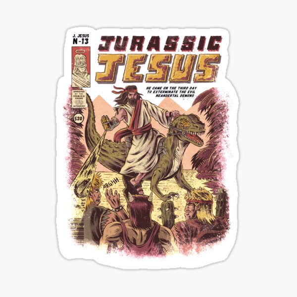 jurassic jesus shirt