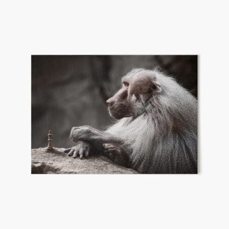 The Chessmaster Art Board Print