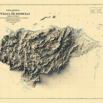 Print Map Quiz: relieve de américa (geografia e historia