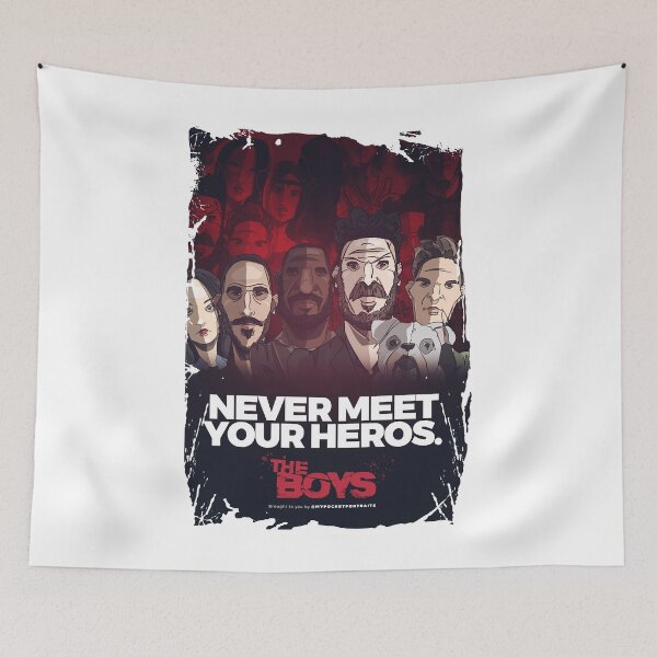 Item preview, Music Vintage The Boys Tv Show Never Meet Your Heros designed and sold by Hodkiewicz202.