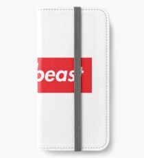 Hypebeast Supreme HD Sneakerkopf Yeezy Colorway Logo iPhone Flip-Case/Hülle/Klebefolie