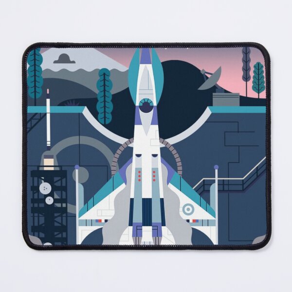 Item preview, Space Launching Station Digital illustration designed and sold by Bkstores.