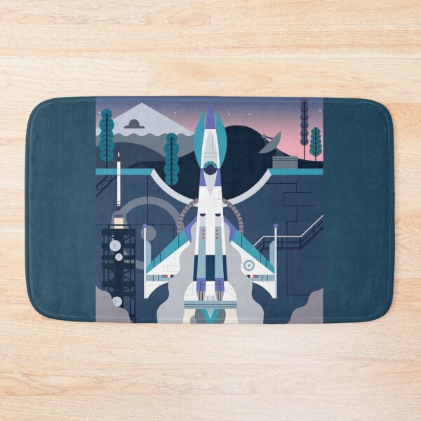 Item preview, Space Launching Station Digital illustration designed and sold by Bkstores.