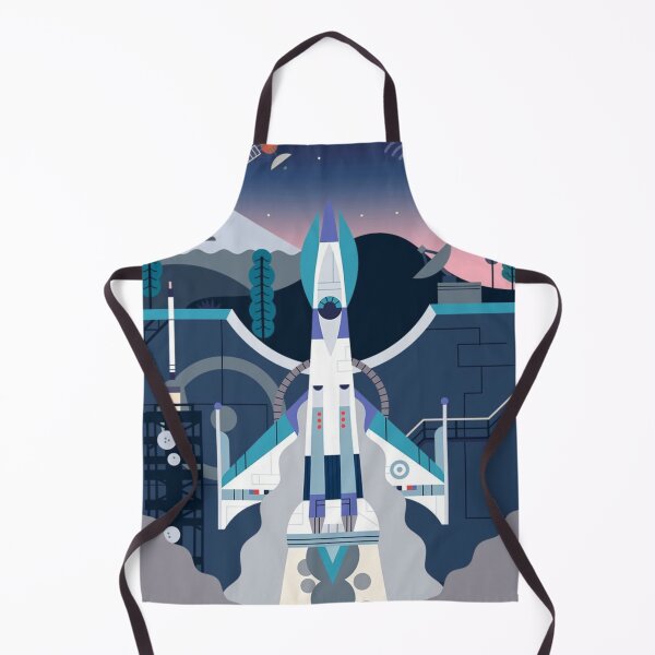 Item preview, Space Launching Station Digital illustration designed and sold by Bkstores.