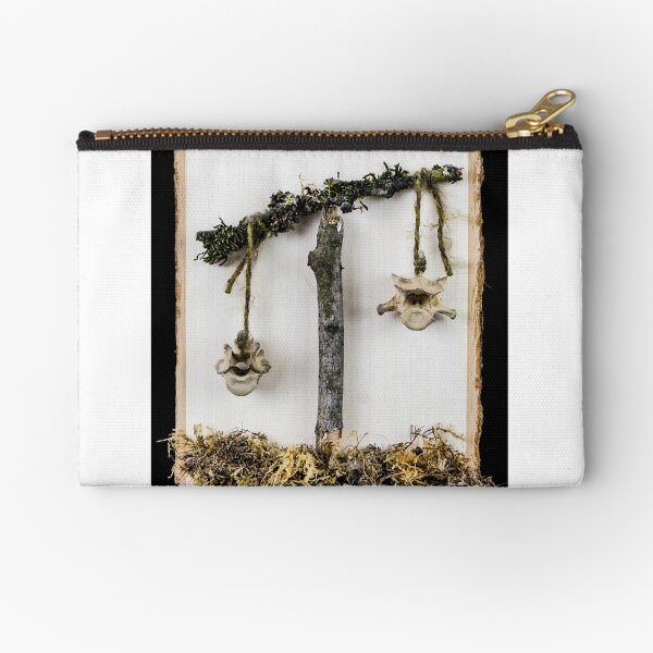 Two of Pentacles Zipper Pouch
