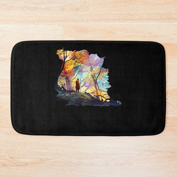 Item preview, Proud  Funny Gift A Wolf In The Colorful Forest Cute Graphic Gifts designed and sold by TrentHickle192.