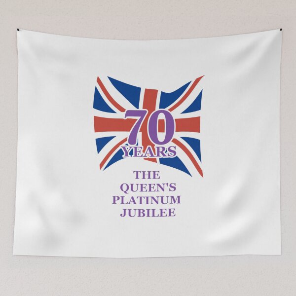 Item preview, Queens Platinum Jubilee Union Jack designed and sold by CoolYule.