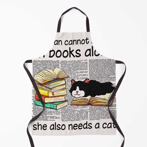 Item preview, a woman cannot survive on books alone sue also needs a cat designed and sold by CallieStore.