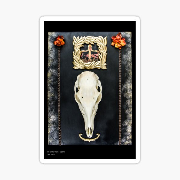 Tarot of Bones - Empress Sticker