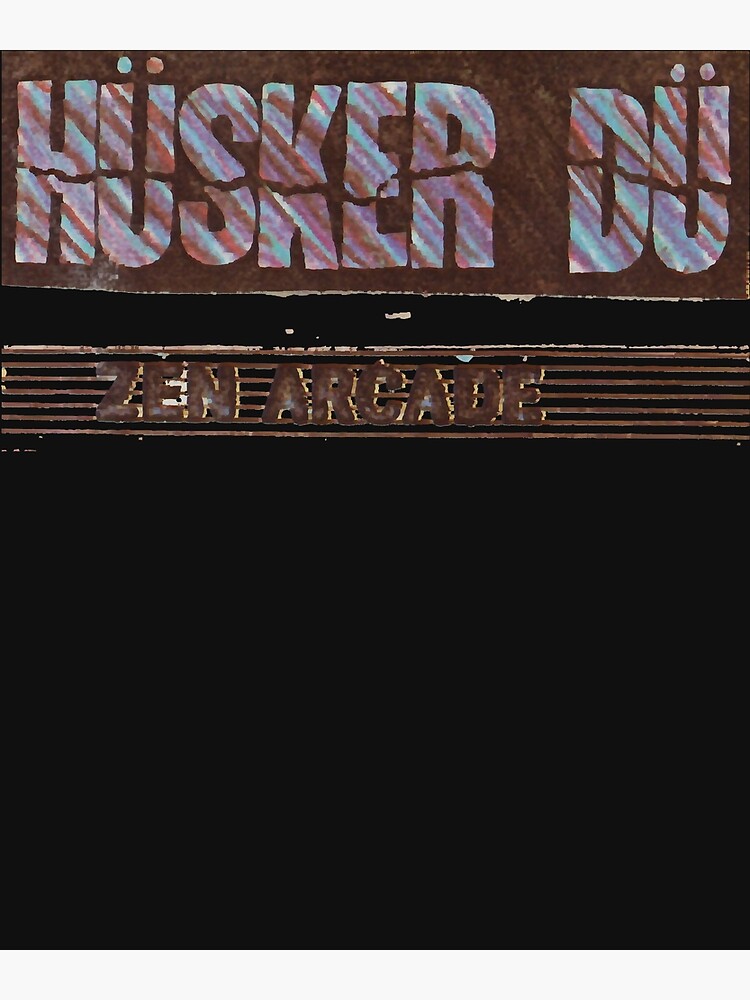 "Zen arcade" Poster for Sale by DaniellePorte Redbubble