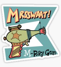 Raygun M Sticker