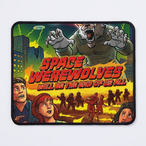Item preview, Space Werewolves Will Funny Gifts designed and sold by MarcosPinto1823.