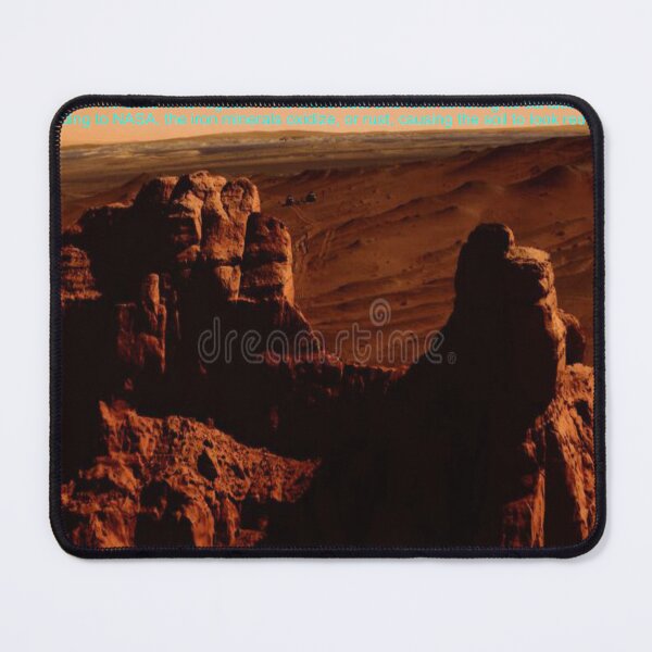 Item preview, Martian Mountains Art designed and sold by Alicefish.