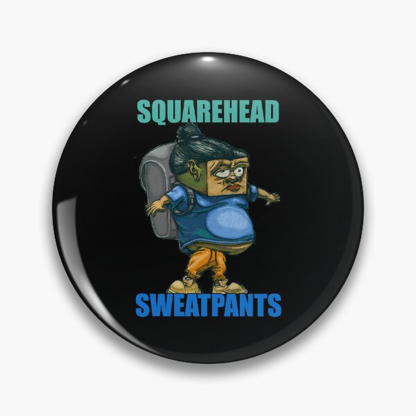 Item preview, Squarehead Sweatpants Vintage Retro designed and sold by MarcosPinto1823.