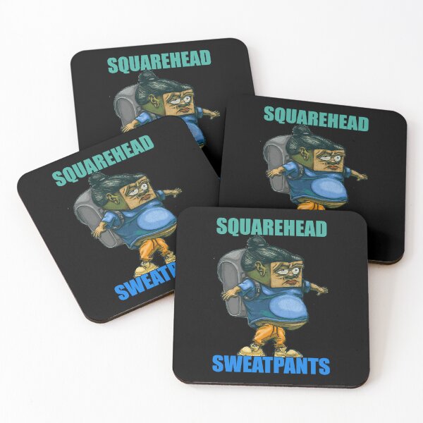 Item preview, Squarehead Sweatpants Vintage Retro designed and sold by MarcosPinto1823.