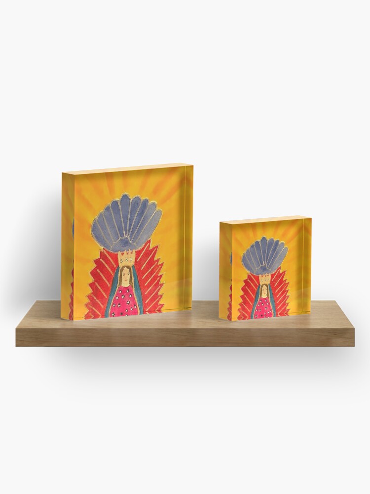 Alternate view of Our Lady of Guadalupe Acrylic Block