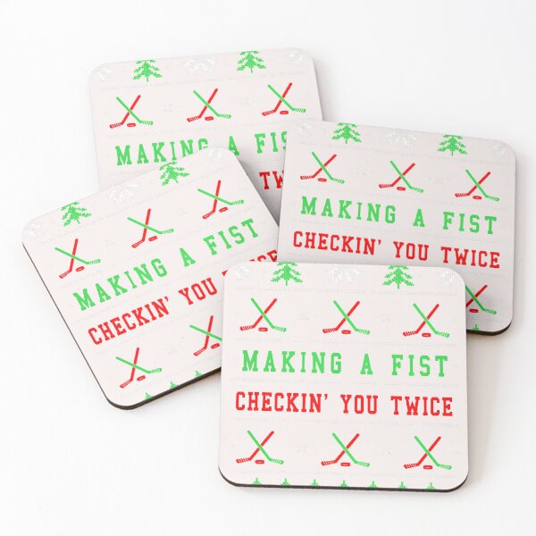 Item preview, making a fist checking you twice  designed and sold by CallieStore.