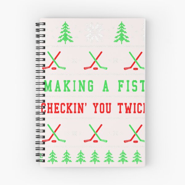 Item preview, making a fist checking you twice  designed and sold by CallieStore.
