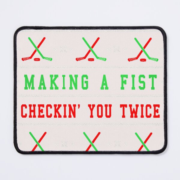 Item preview, making a fist checking you twice  designed and sold by CallieStore.