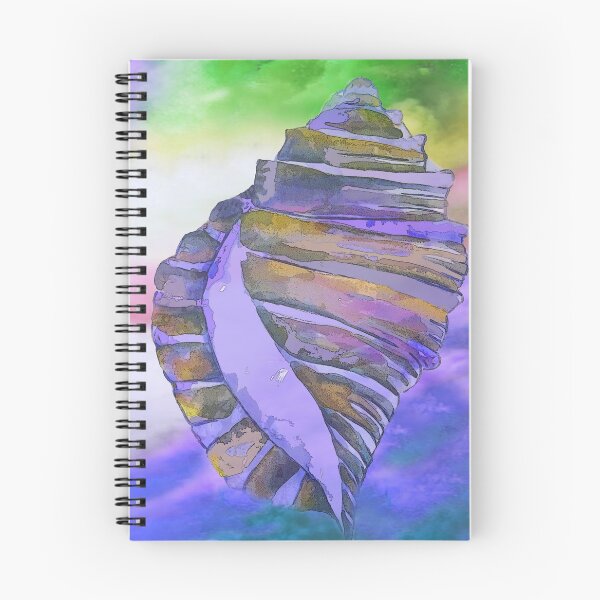 Item preview, CONCH SEA SHELL PURPLE IMPRESSIONS designed and sold by Overthetopsm.
