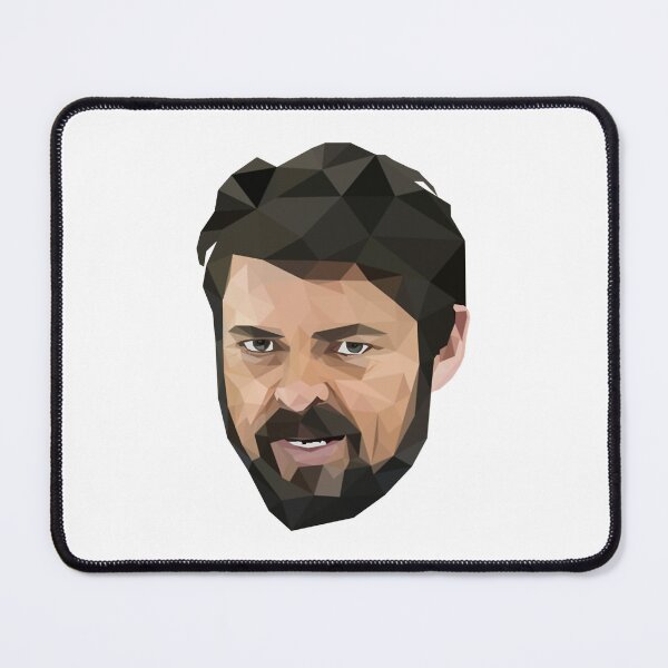 Item preview, Vintage Retro Billy Butcher'S Gift Low Poly Art designed and sold by Hodkiewicz202.