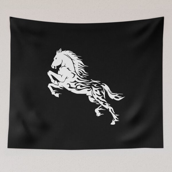 Item preview, Tribal flames horse designed and sold by pnkpopcorn.