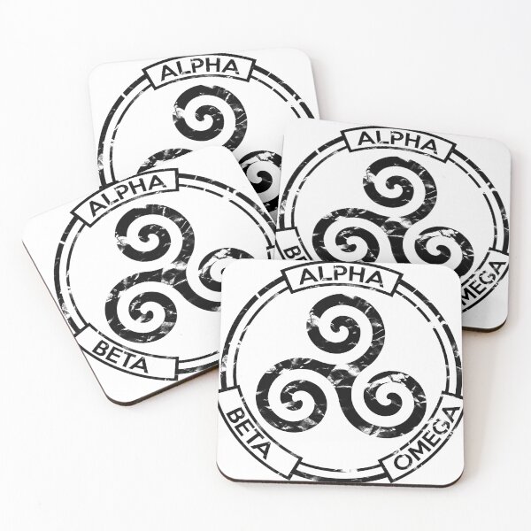Item preview, Alpha Beta Omega (Black) - Teen Wolf designed and sold by Matsewson34.