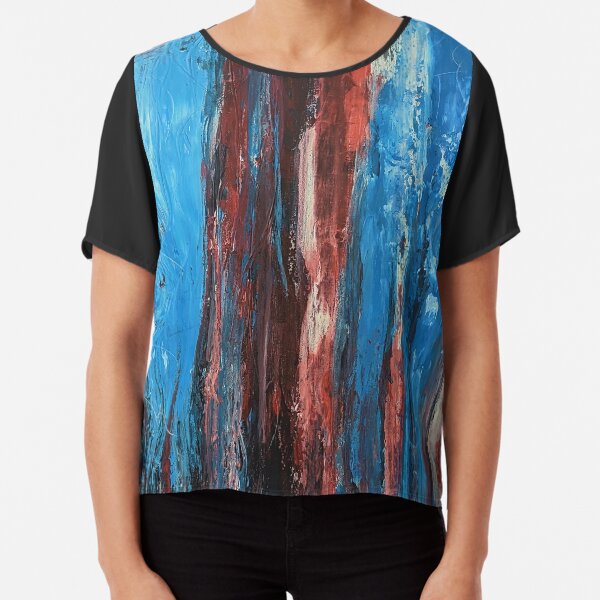 Abstrakt 33 Chiffon Top