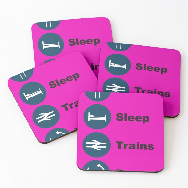 Item preview, Eat, Sleep, Trains, Repeat - Rail Nutter!  T-Shirt designed and sold by VivieFleischer.