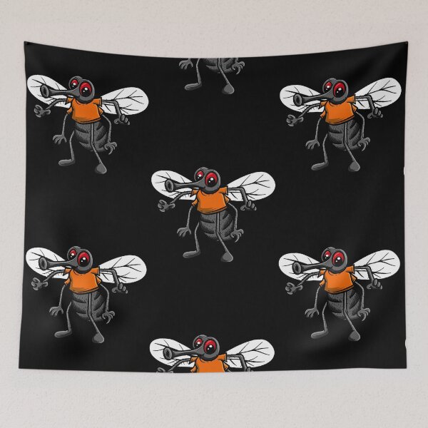 Item preview, Cute Anthropomorphic Human-like Cartoon Character Housefly in Clothes  designed and sold by JuliaTor364959.