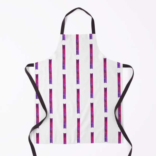 Item preview, White and purple vertical striped designed and sold by lausn.