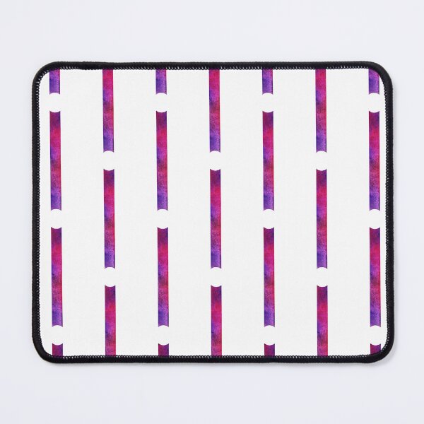 Item preview, White and purple vertical striped designed and sold by lausn.