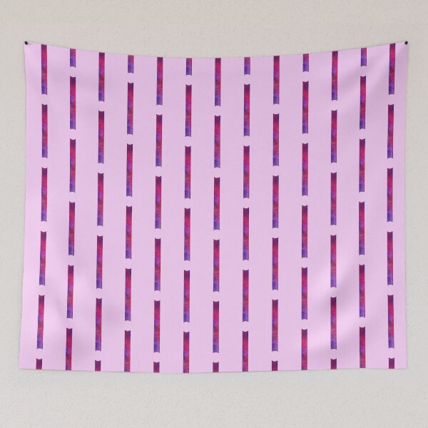 Item preview, Pink and purple vertical striped designed and sold by lausn.