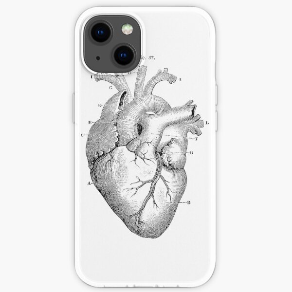 Anatomical Heart iPhone Soft Case