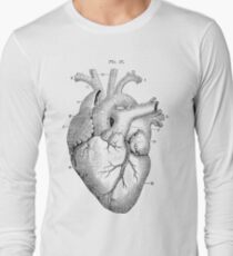 Cœur anatomique T-shirt manches longues