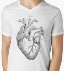 Anatomical Heart Men's V-Neck T-Shirt