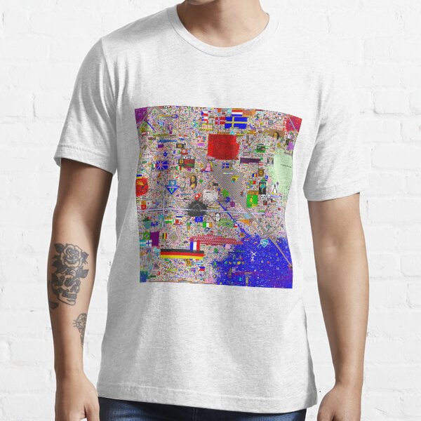 "Reddit /r/Place 12K resolution (24 hours)" Tshirt for Sale by bobbooo