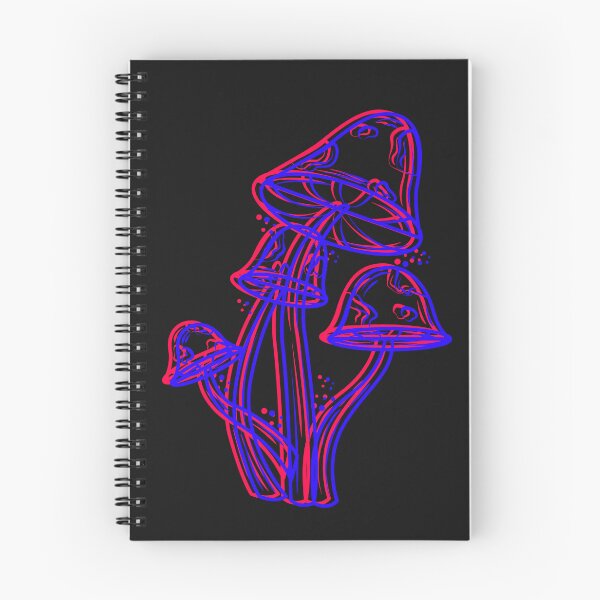 Item preview, Mushrooms Anaglyph 3D style designed and sold by CreativeArts Studio.