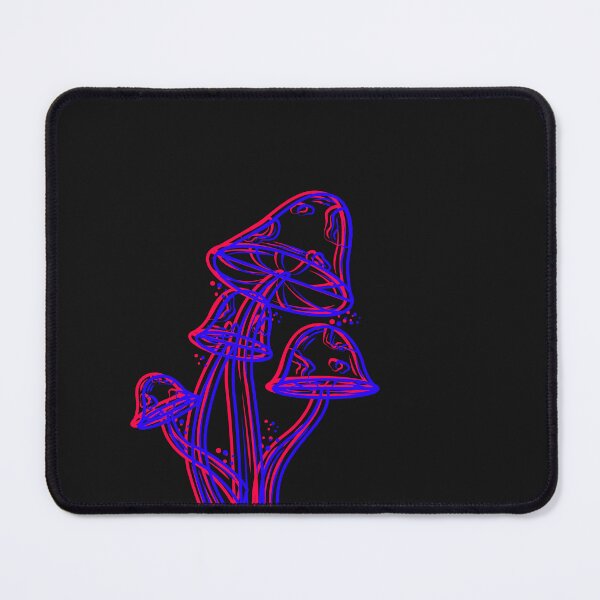 Item preview, Mushrooms Anaglyph 3D style designed and sold by CreativeArts Studio.