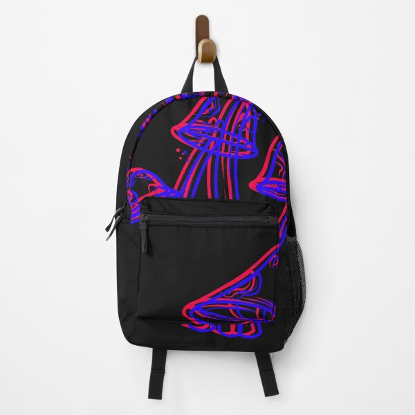 Item preview, Mushrooms Anaglyph 3D style designed and sold by CreativeArts Studio.
