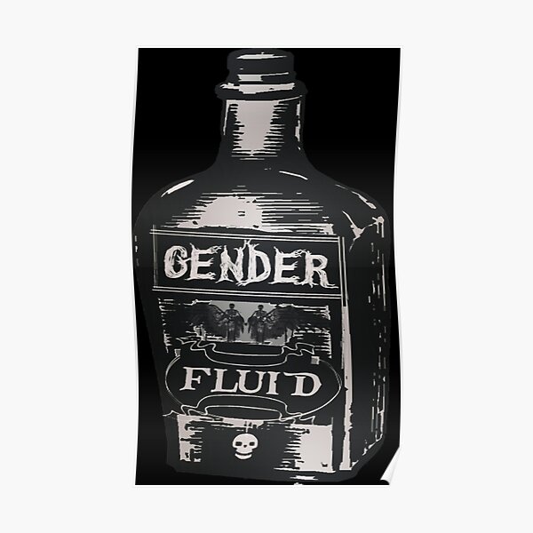 Gender Fluid Bottle Poster